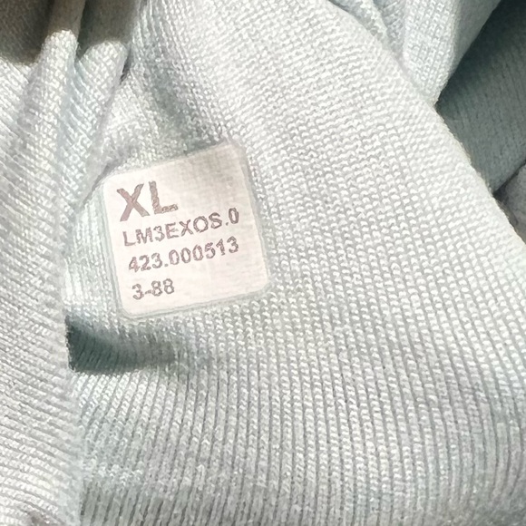 ⭐️Lululemon Soft Jersey Pullover Hoodie Heathered Sheer Blue Size XL⭐️ - Picture 5 of 10